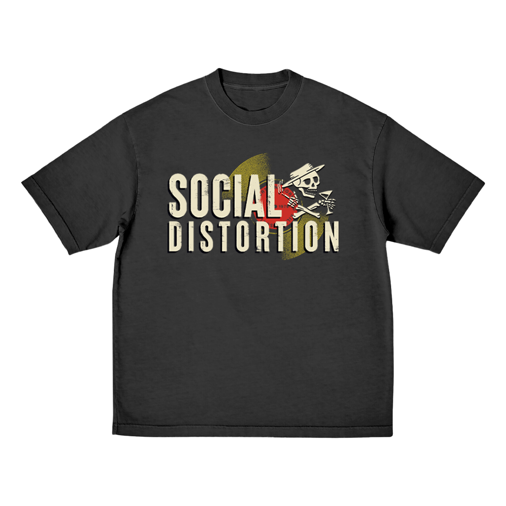 Social Distortion Born To Kill Record T-Shirt T-Shirt 446089