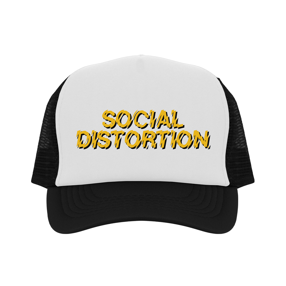 Social Distortion Born to Kill Wavy Logo Trucker Hat Caps 436997