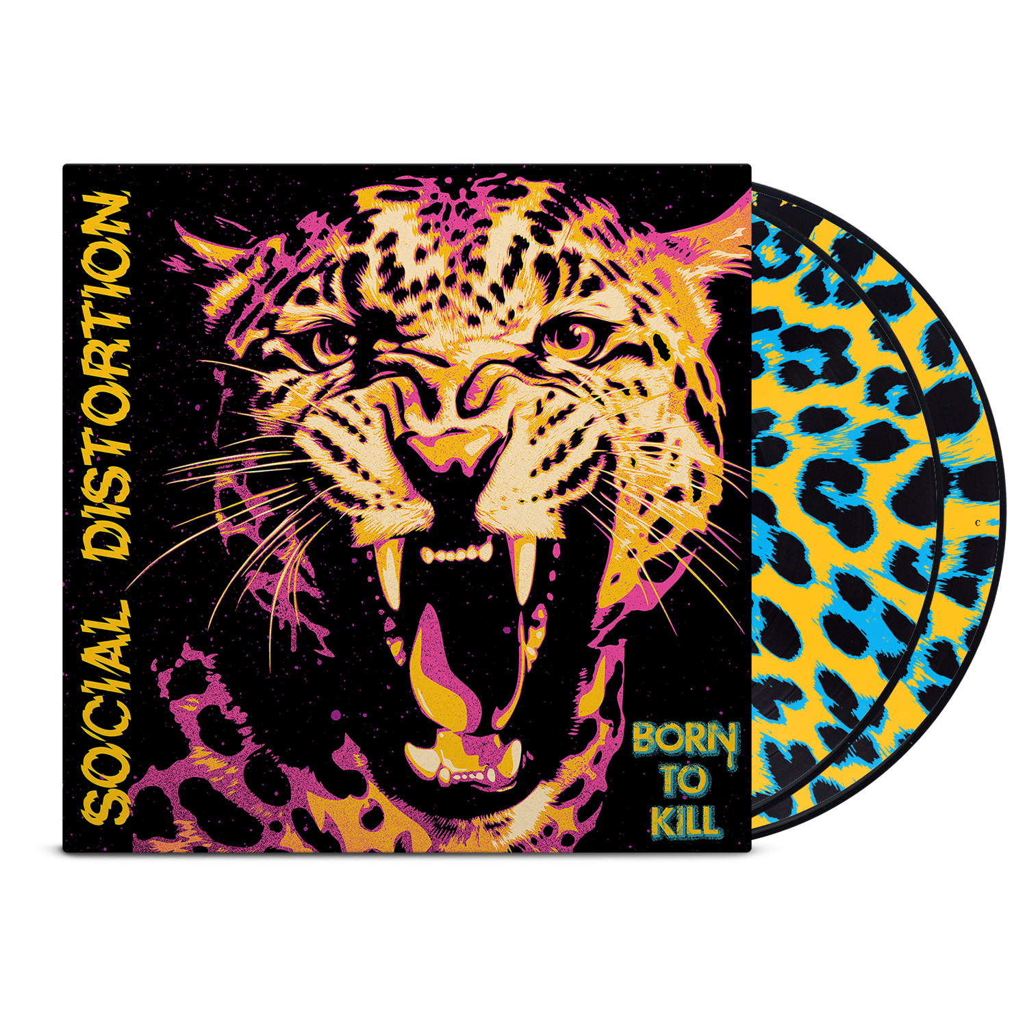 Social Distortion Born to Kill Picture Disc Vinyl + Album Cover Shirt 437043